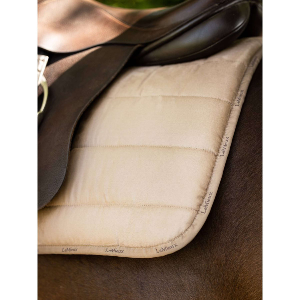 LeMieux Tapis de Selle Work Dressage Mink