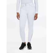 LeMieux Pantalon d'Équitation Victoria Silicone Fond de Peau Blanc