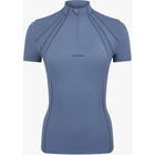 LeMieux Baselayer Mia Mesh Manches Courtes Bleu glace