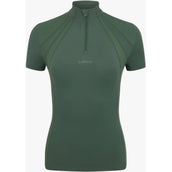 LeMieux Baselayer Mia Mesh Manches Courtes Hunter Green