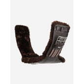 LeMieux Sangle Arkia Simu Contoured Court Marron