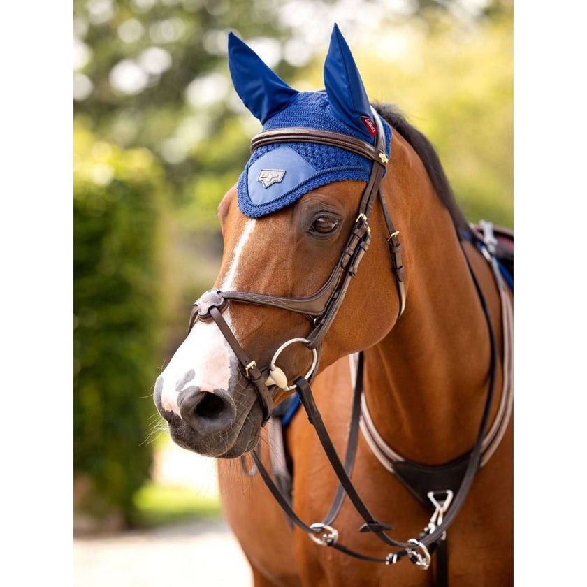 LeMieux Bonnet Anti-Mouches Loire Benetton Blue LeMieux Bonnet Anti-Mouches Loire Benetton Blue