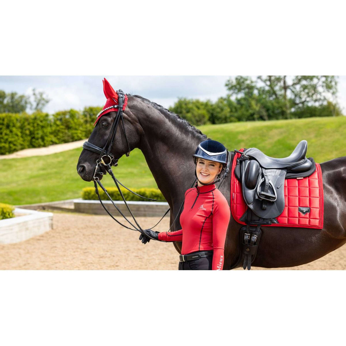 LeMieux Tapis de Selle Loire Dressage Chilli