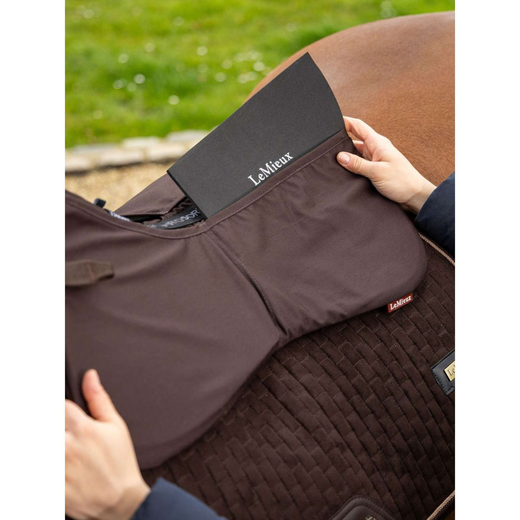 LeMieux Amortisseur Pro-Sorb Plain Marron