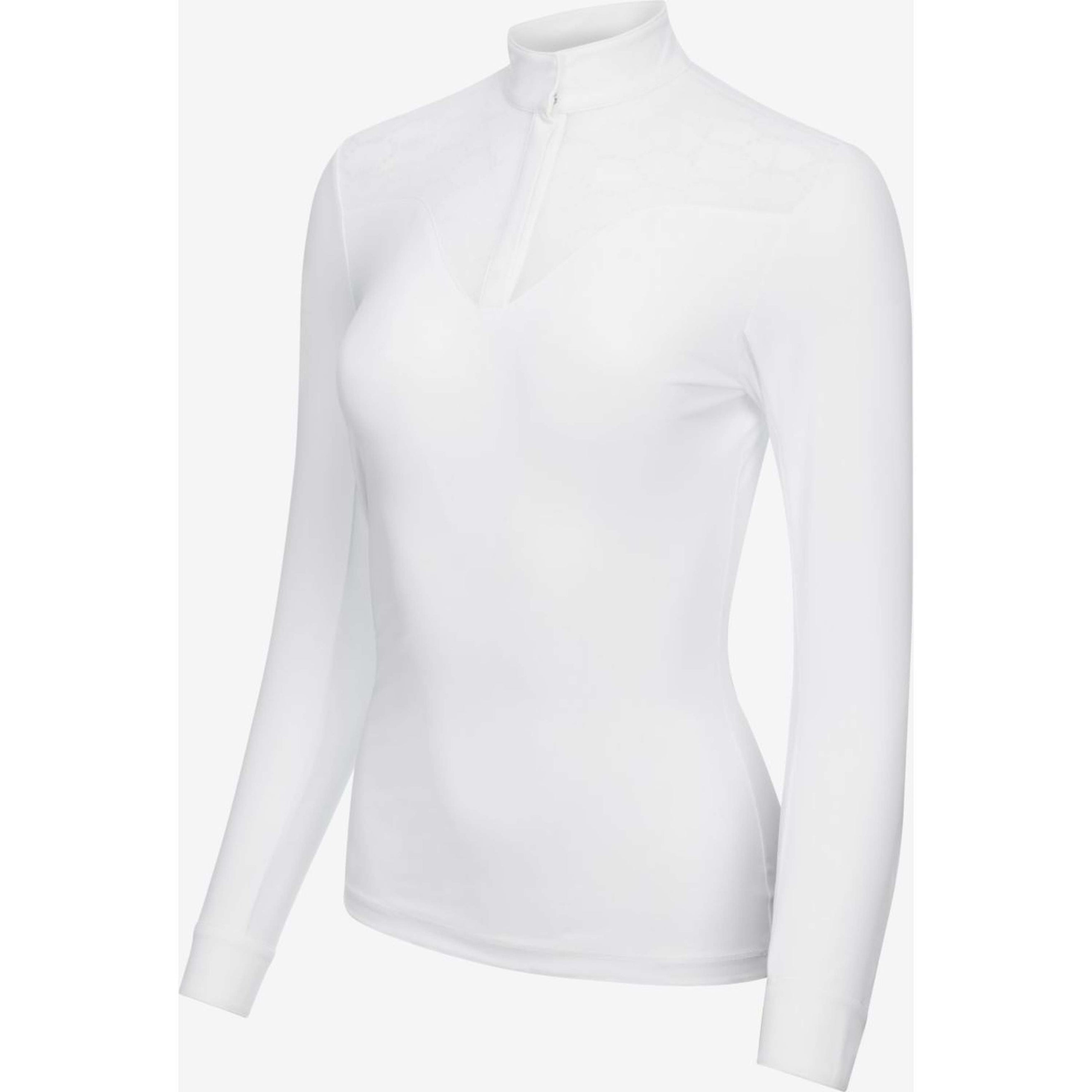 LeMieux T-shirt de Concours Emily Longues Manches SS25 Blanc LeMieux T-shirt de Concours Emily Longues Manches SS25 Blanc
