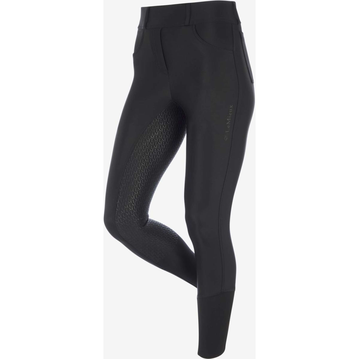 LeMieux Legging d'Équitation Demi Noir