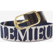 LeMieux Ceinture Eddie Elasticated Marine/Stone