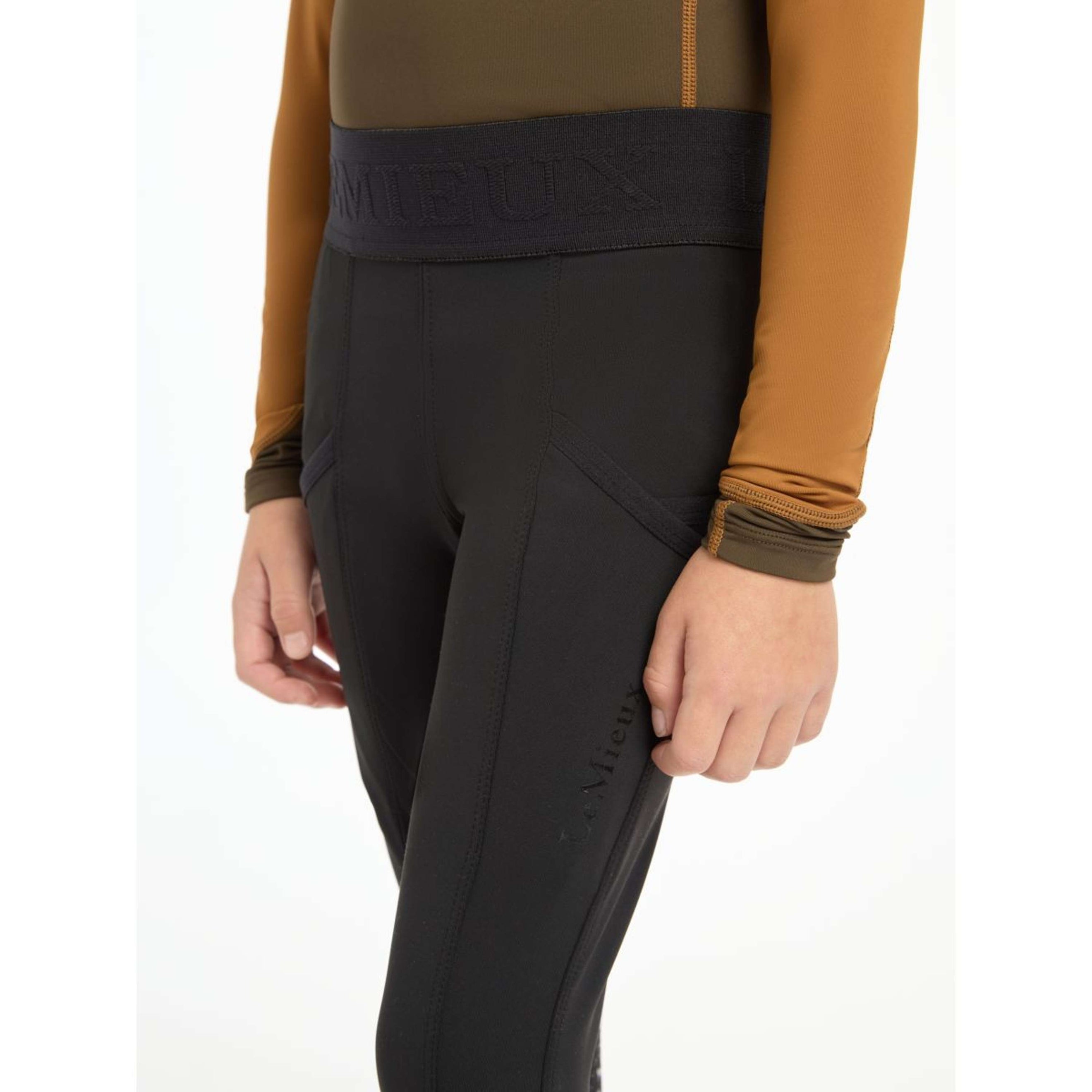 LeMieux Legging d'Équitation Mini Noir