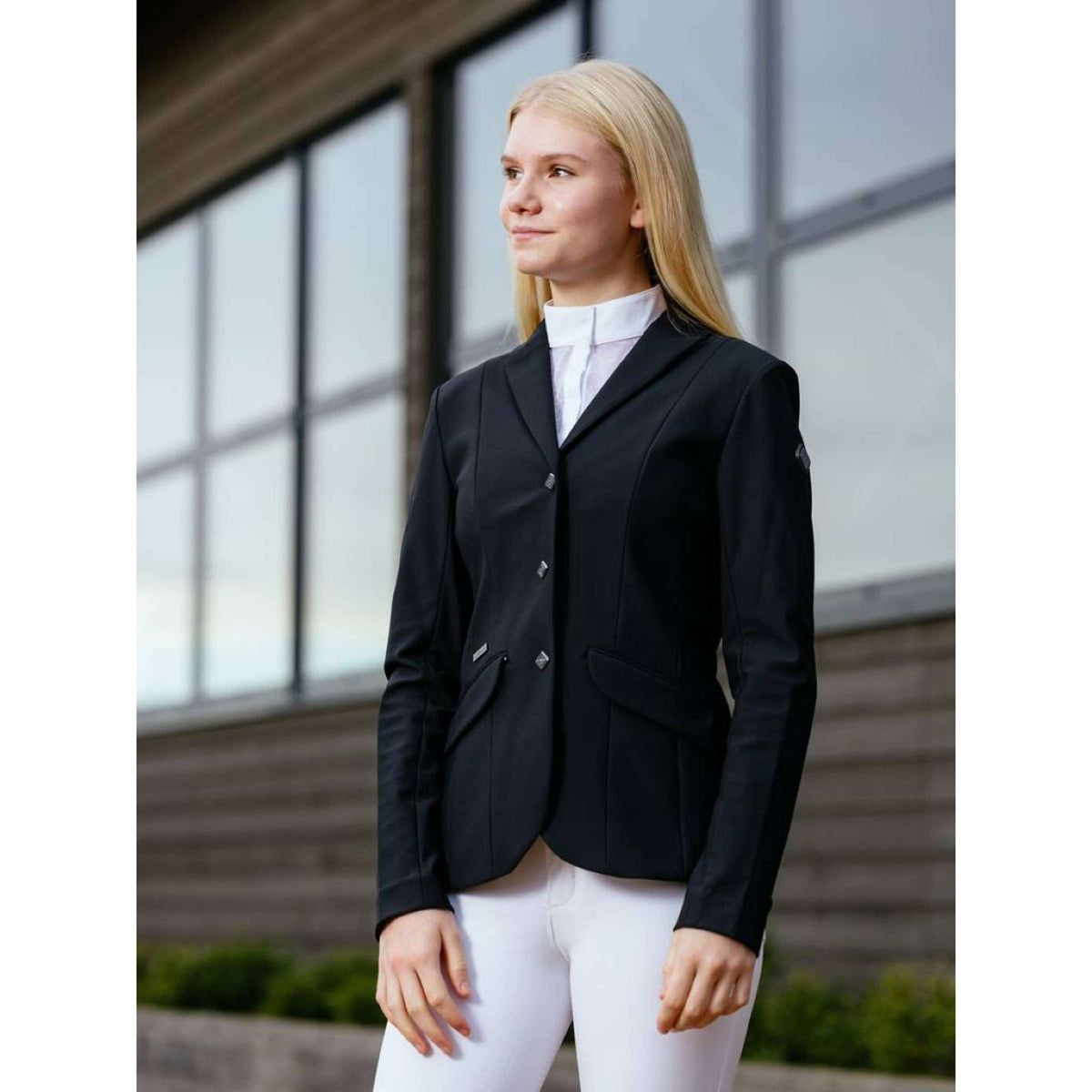 LeMieux Veste de Concours Young Rider Kennedy Noir