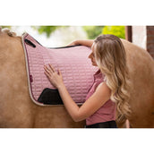 LeMieux Tapis de Selle Suede Square Dressage Blossom