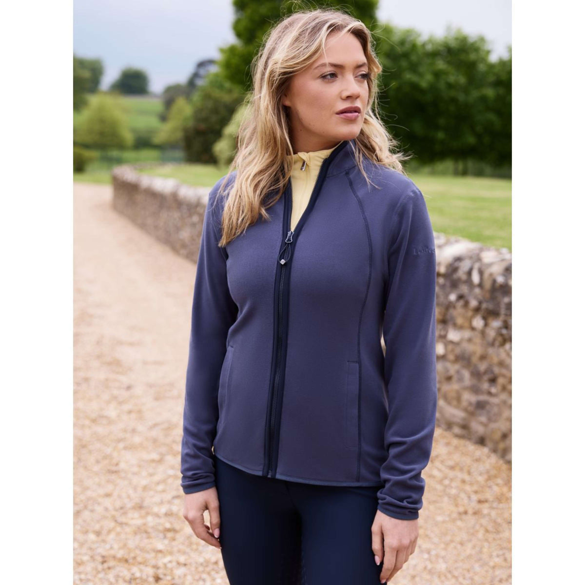 LeMieux Veste Faye Fleece Dusk Blue