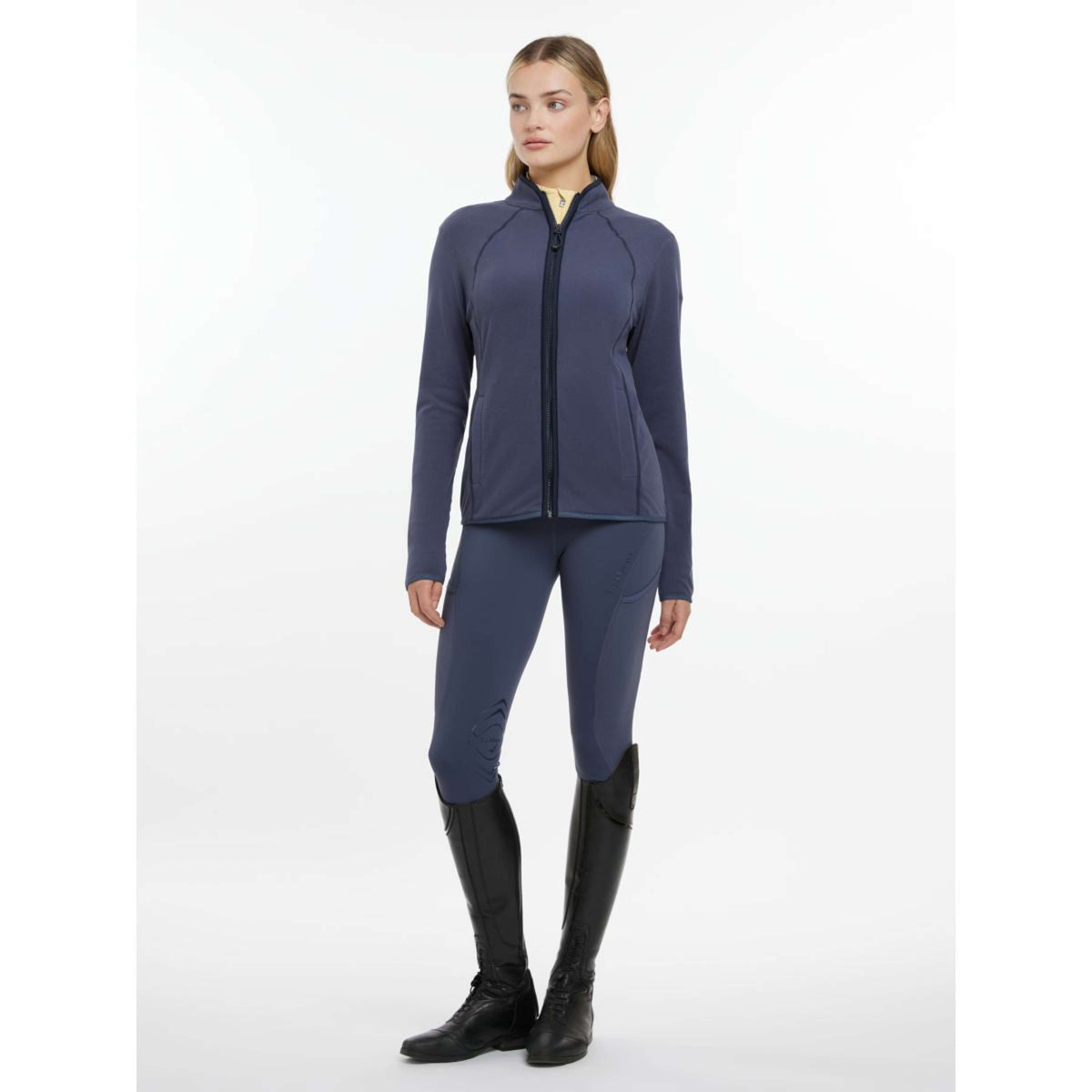 LeMieux Veste Faye Fleece Dusk Blue