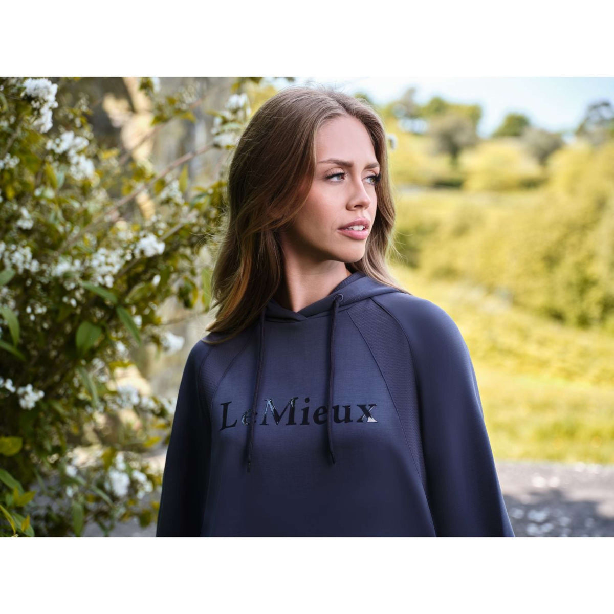 LeMieux Pull col Hoodie Nadine Dusk Blue