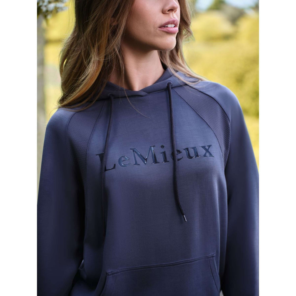 LeMieux Pull col Hoodie Nadine Dusk Blue