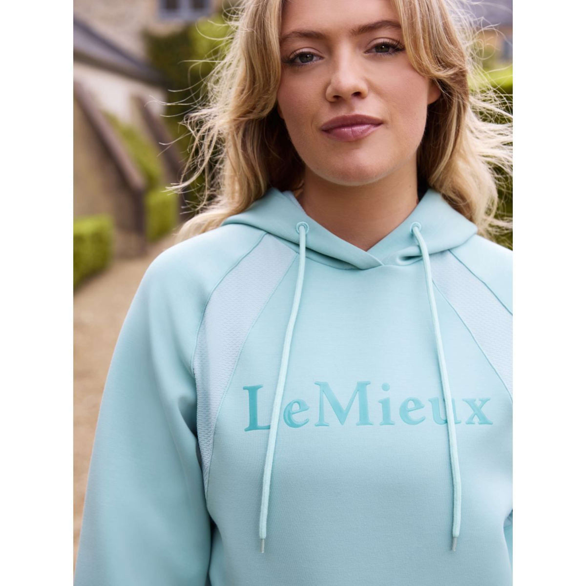 LeMieux Pull col Hoodie Nadine Aqua