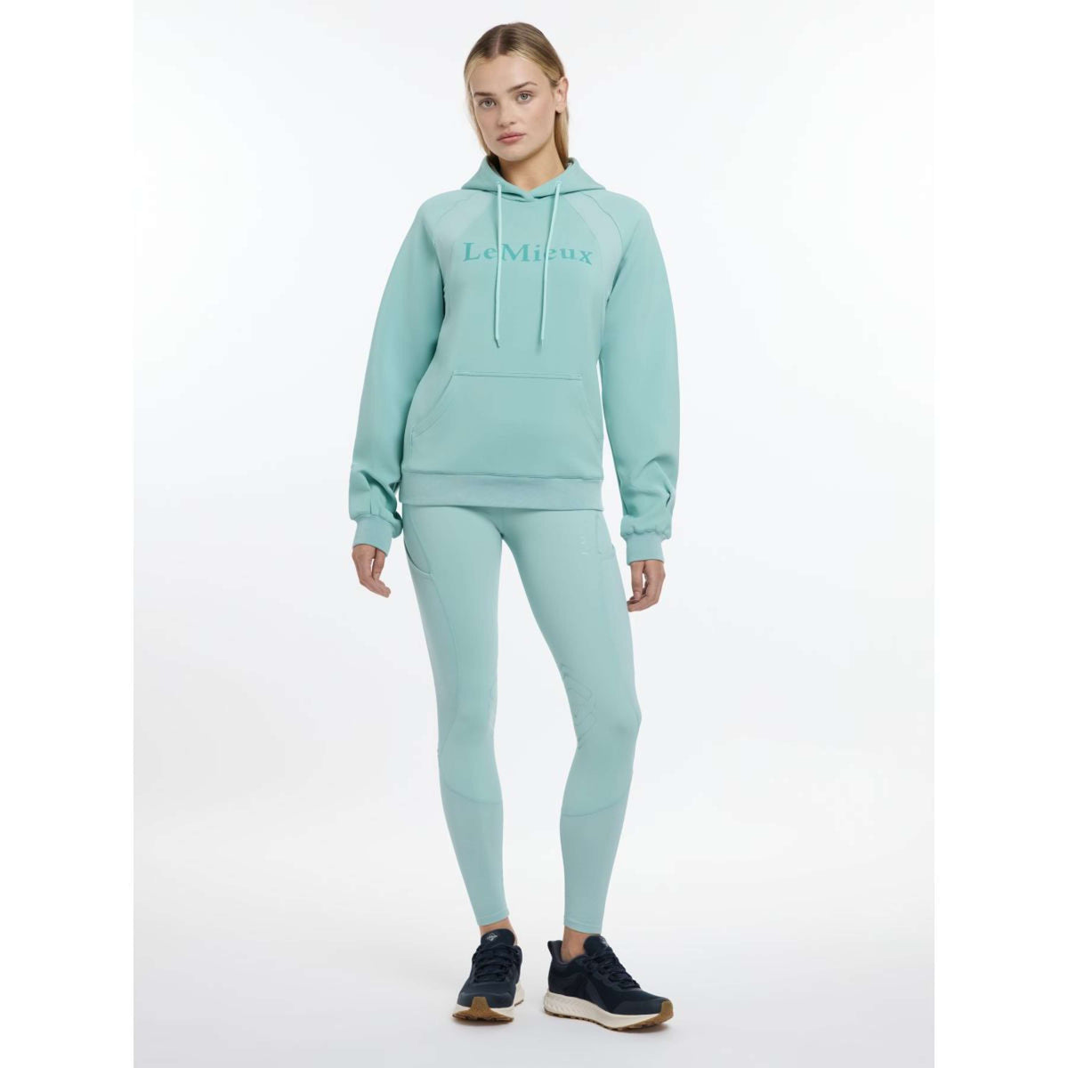 LeMieux Pull col Hoodie Nadine Aqua