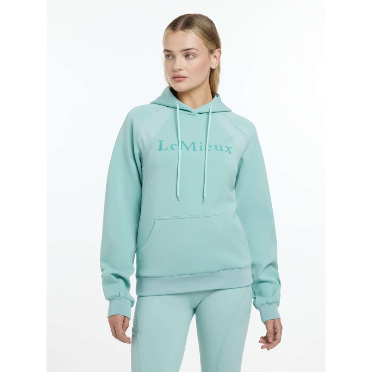 LeMieux Pull col Hoodie Nadine Aqua