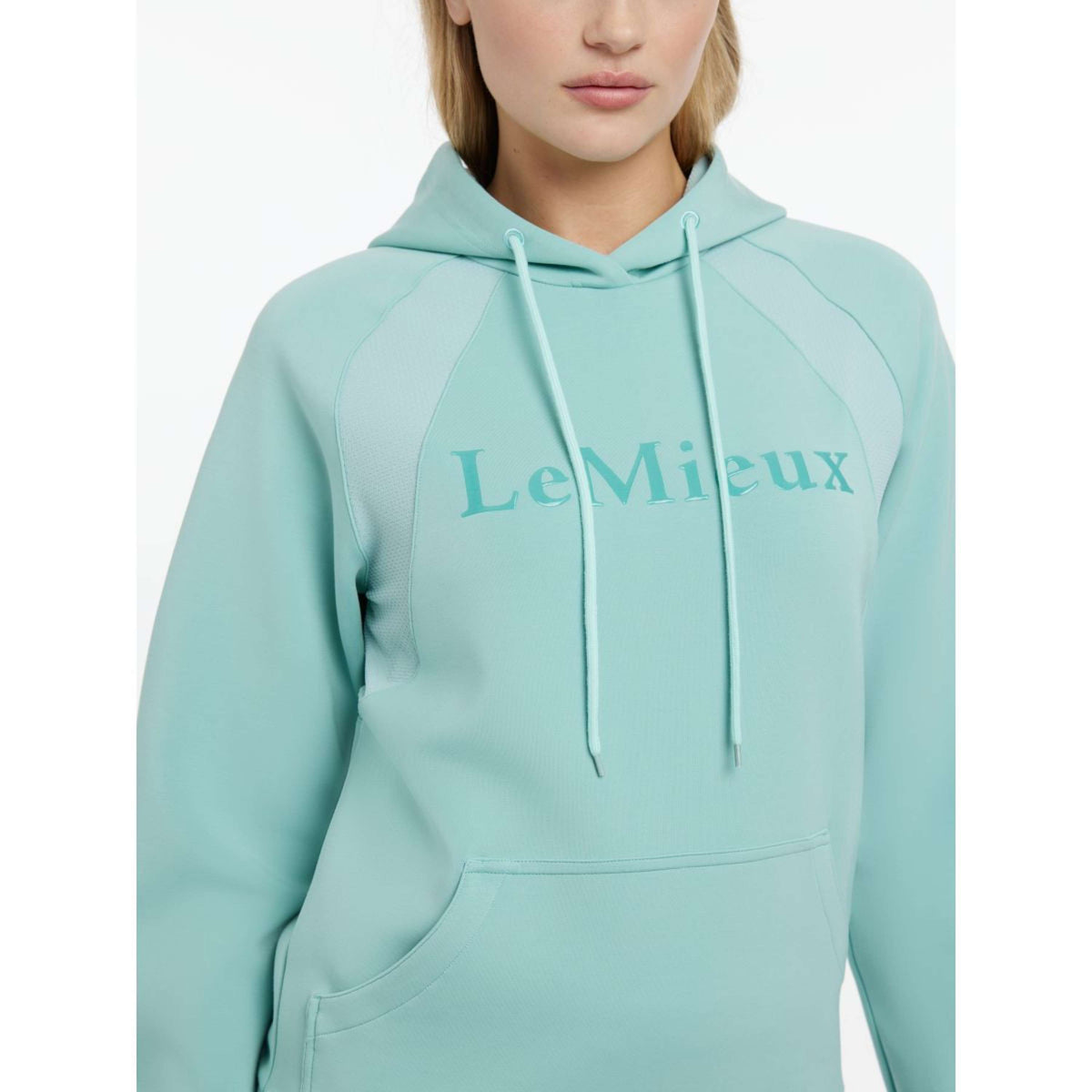 LeMieux Pull col Hoodie Nadine Aqua