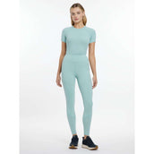 LeMieux Legging d'Équitation Lydia Mesh Aqua