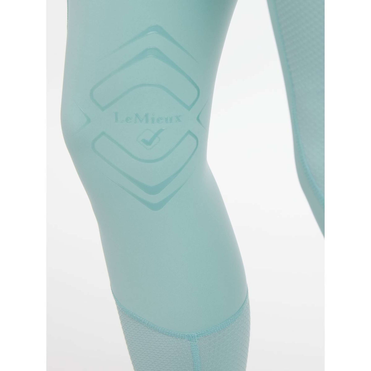 LeMieux Legging d'Équitation Lydia Mesh Aqua