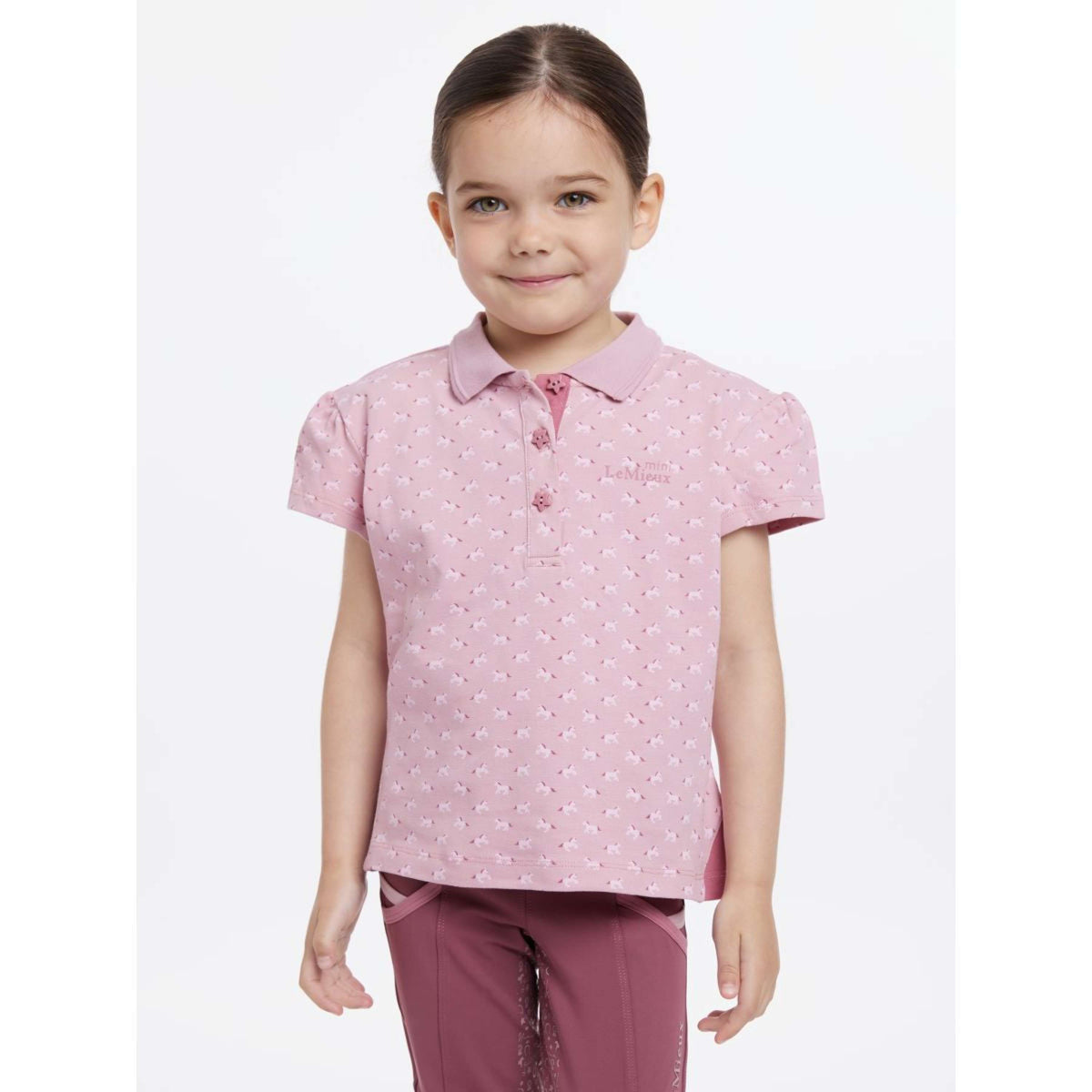 LeMieux Polo SS25 Mini Enfants Blossom