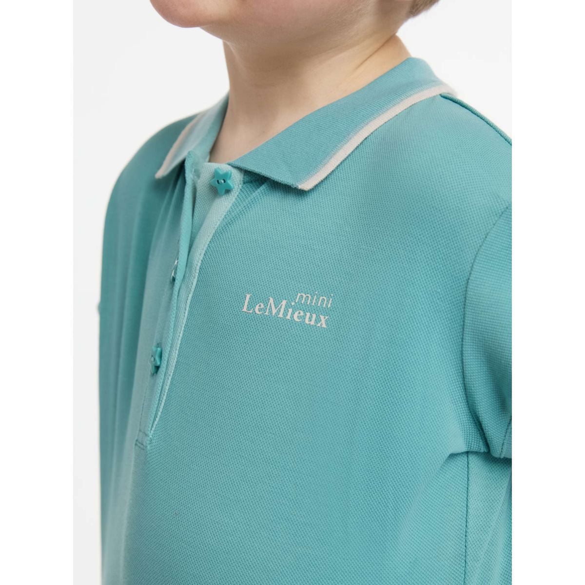 LeMieux Polo SS25 Mini Enfants Lagoon