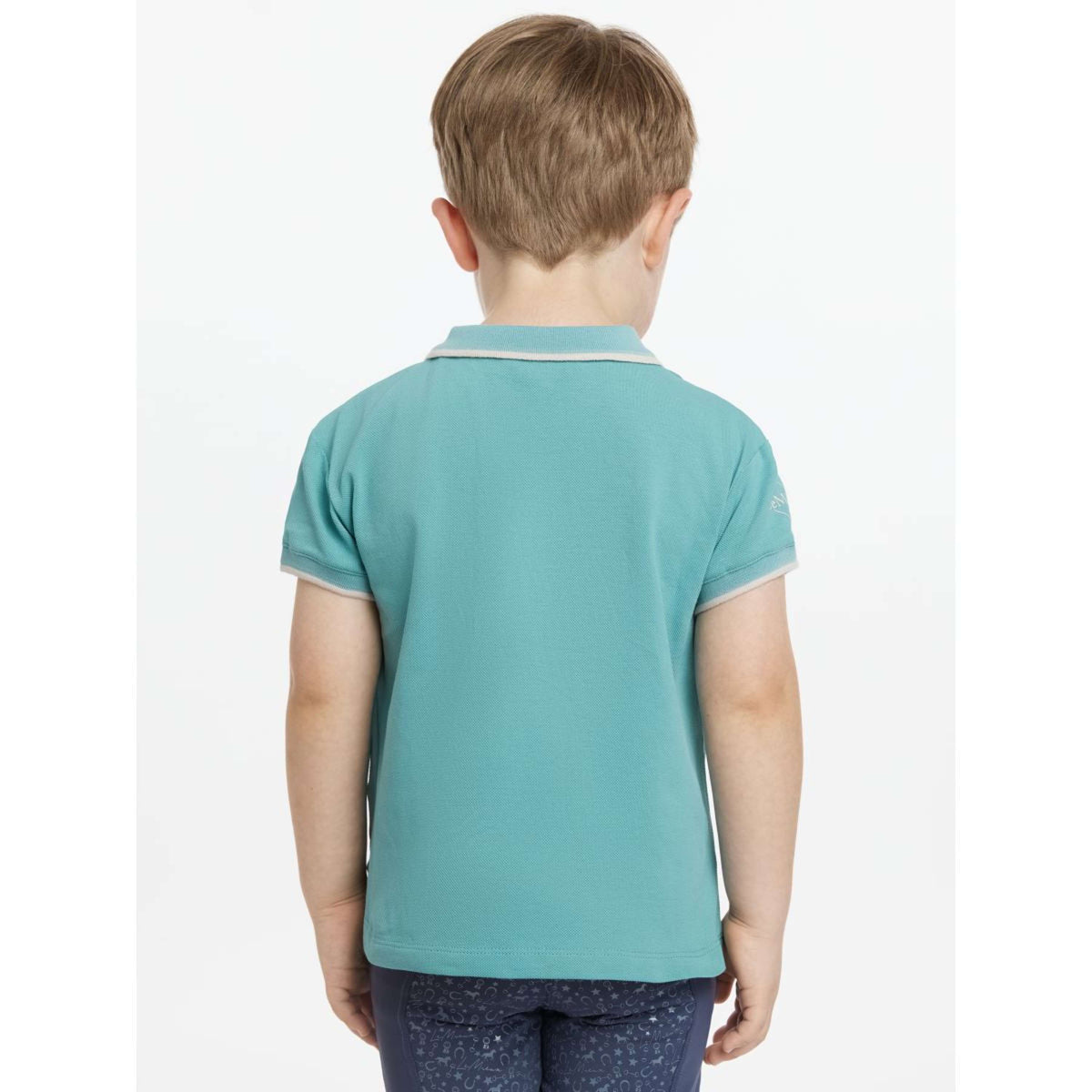 LeMieux Polo SS25 Mini Enfants Lagoon