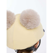 LeMieux Hat Silk Double Pom Enfants Mimosa