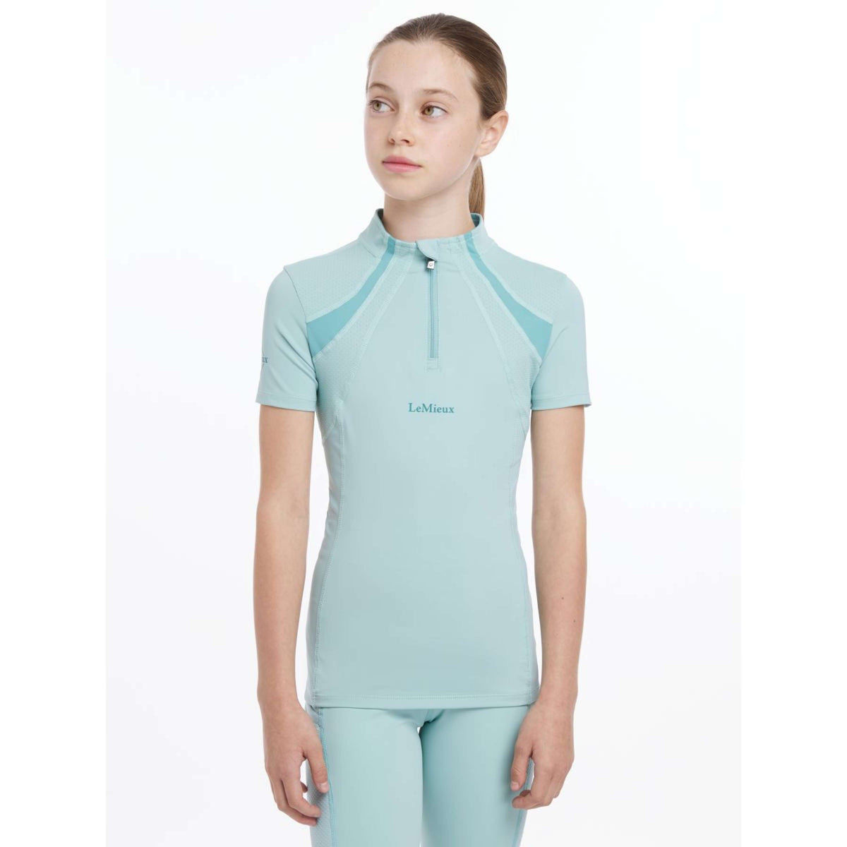 LeMieux Baselayer Mia Mesh Enfants Aqua