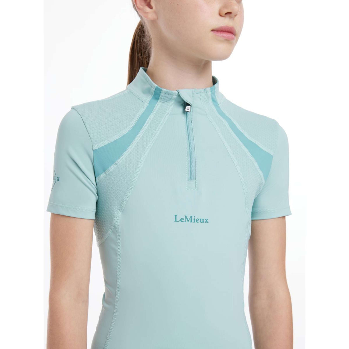 LeMieux Baselayer Mia Mesh Enfants Aqua