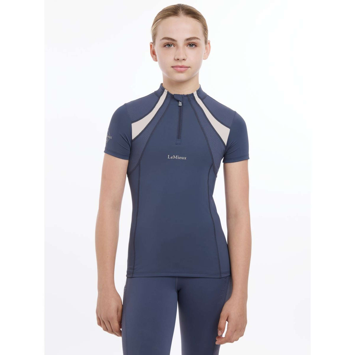 LeMieux Baselayer Mia Mesh Enfants Dusk Blue