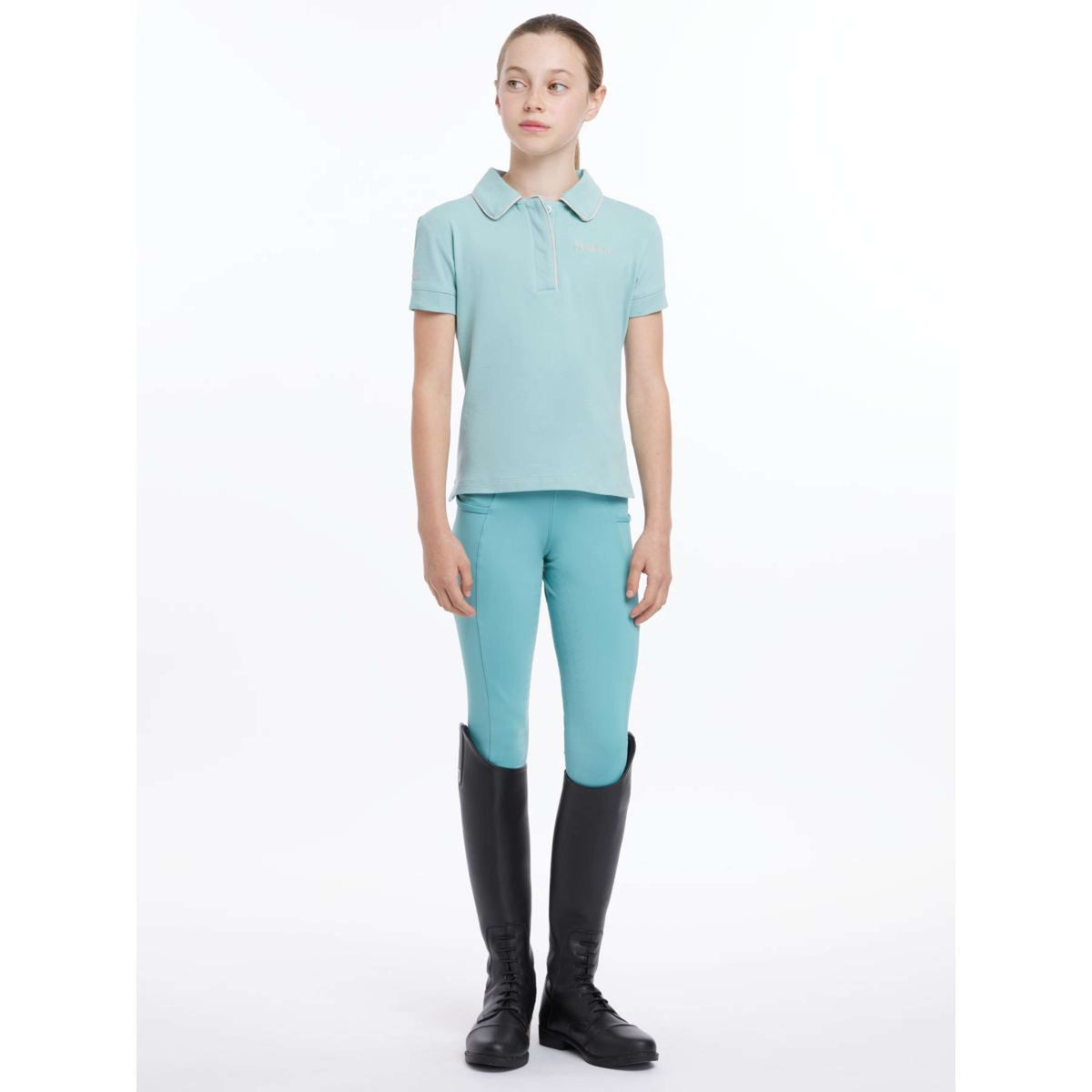 LeMieux Polo SS25 Enfants Aqua