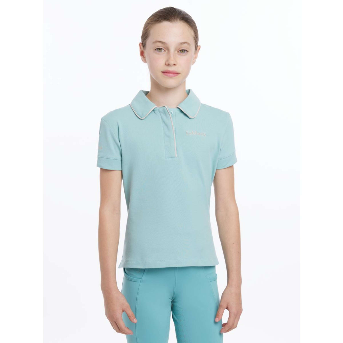 LeMieux Polo SS25 Enfants Aqua