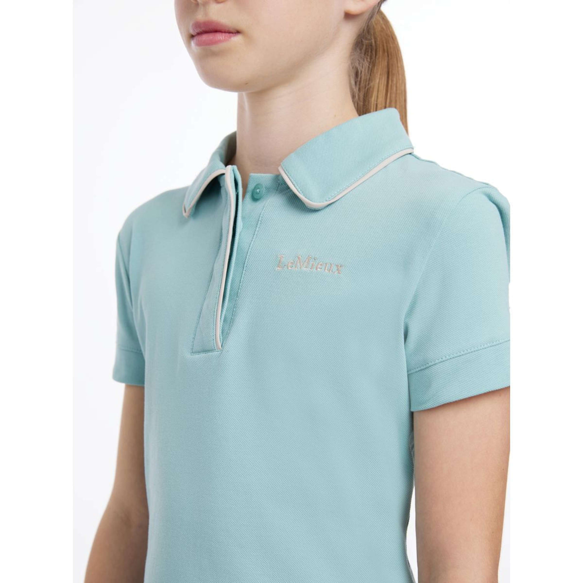 LeMieux Polo SS25 Enfants Aqua