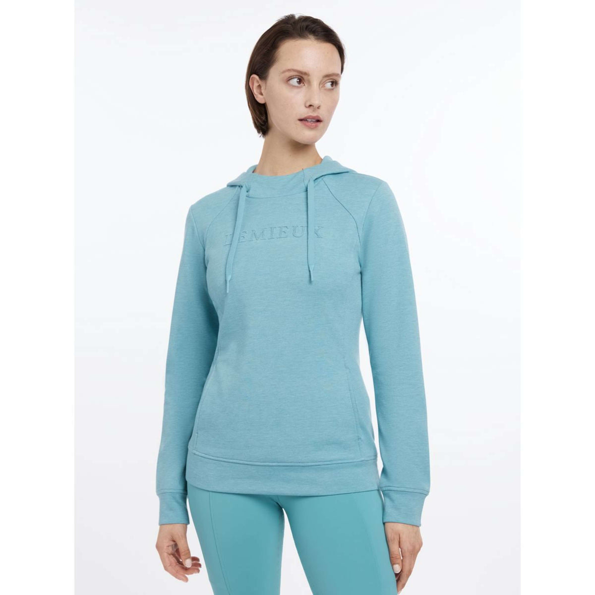 LeMieux Pull col Hoodie Martha Lagoon