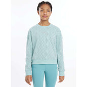 LeMieux Sweater Clea Crew Enfants Aqua