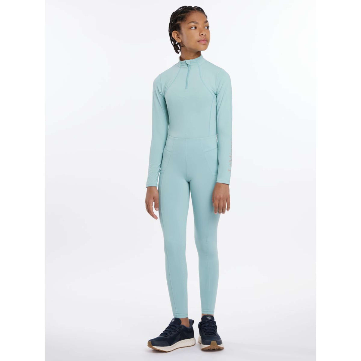 LeMieux Legging d'Équitation Orla Enfants Aqua