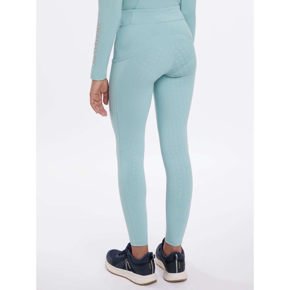 LeMieux Legging d'Équitation Orla Enfants Aqua