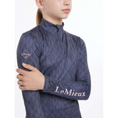 LeMieux Baselayer Clea Crew Enfants Dusk Blue