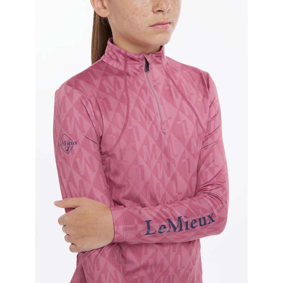 LeMieux Baselayer Clea Crew Enfants Peony