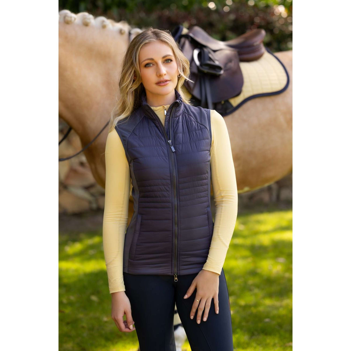 LeMieux Gilet Sans Manches Juliette Dusk Blue