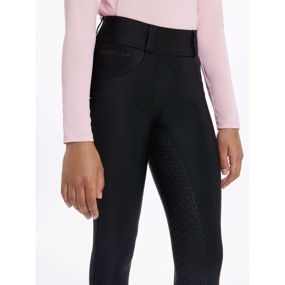 LeMieux Legging d'Équitation Remi Enfants Noir