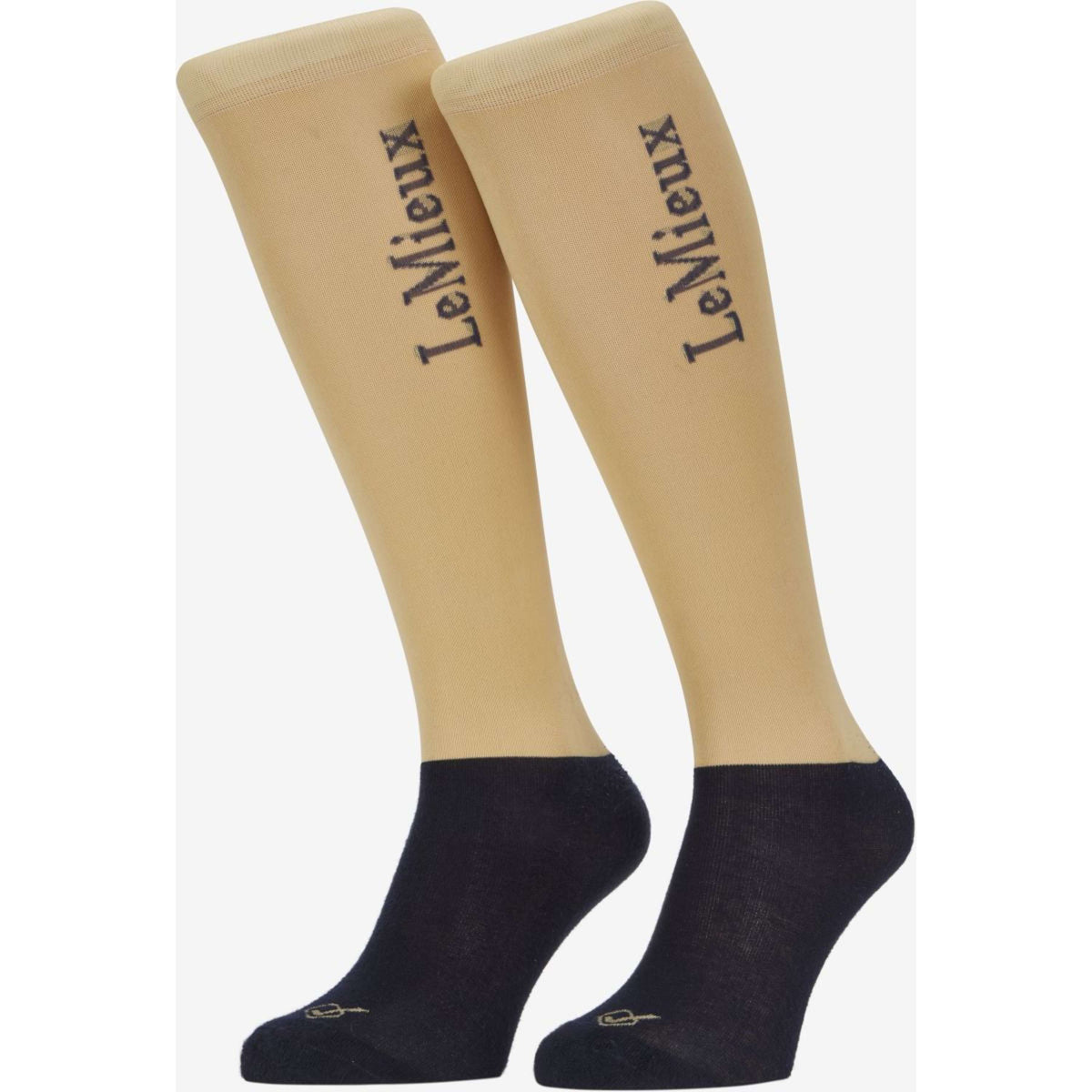 LeMieux Chaussettes de concours SS25 2-Pack Mimosa