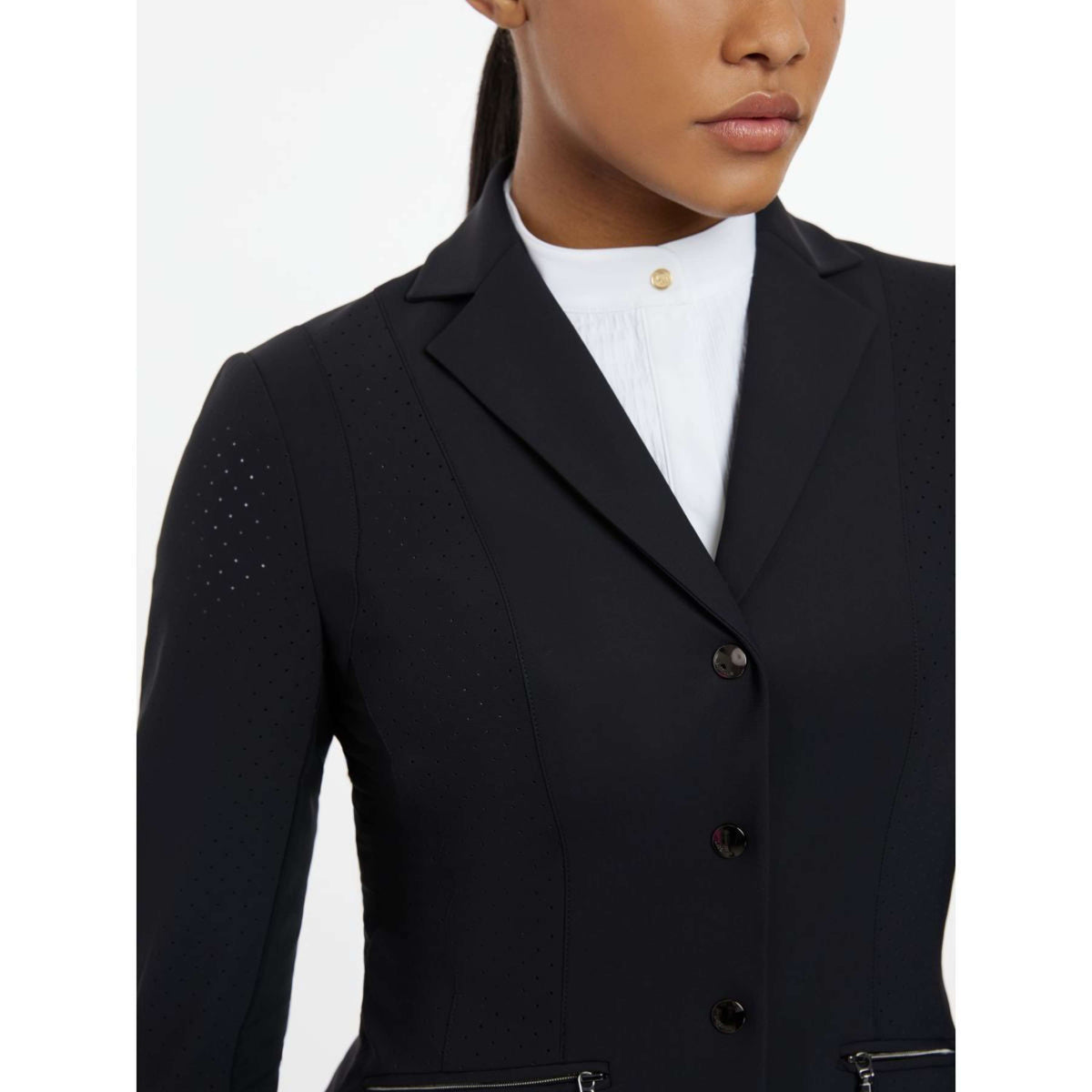 LeMieux Petite Veste de Concours Jessica Mesh Noir