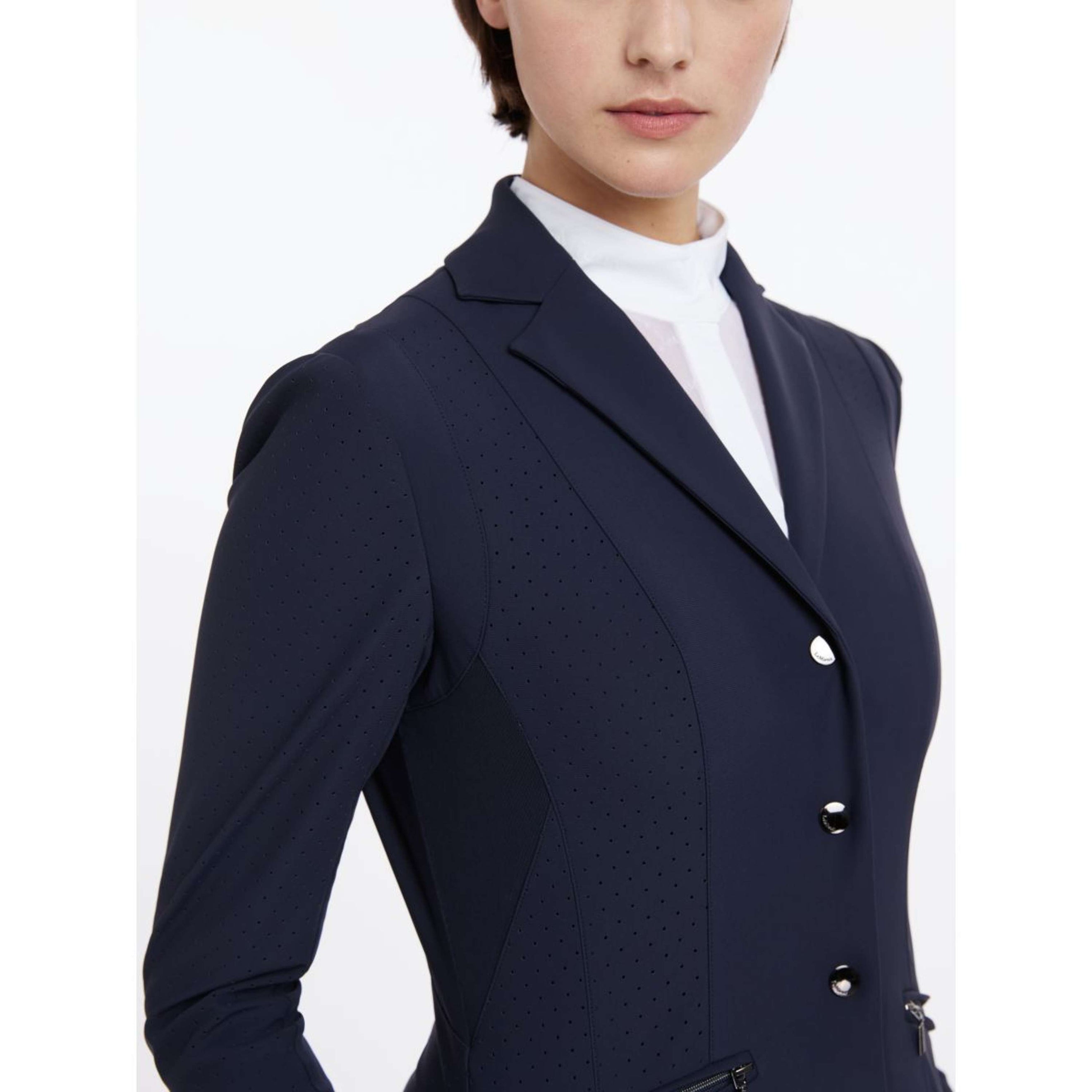 LeMieux Petite Veste de Concours Jessica Mesh Marin LeMieux Petite Veste de Concours Jessica Mesh Marin