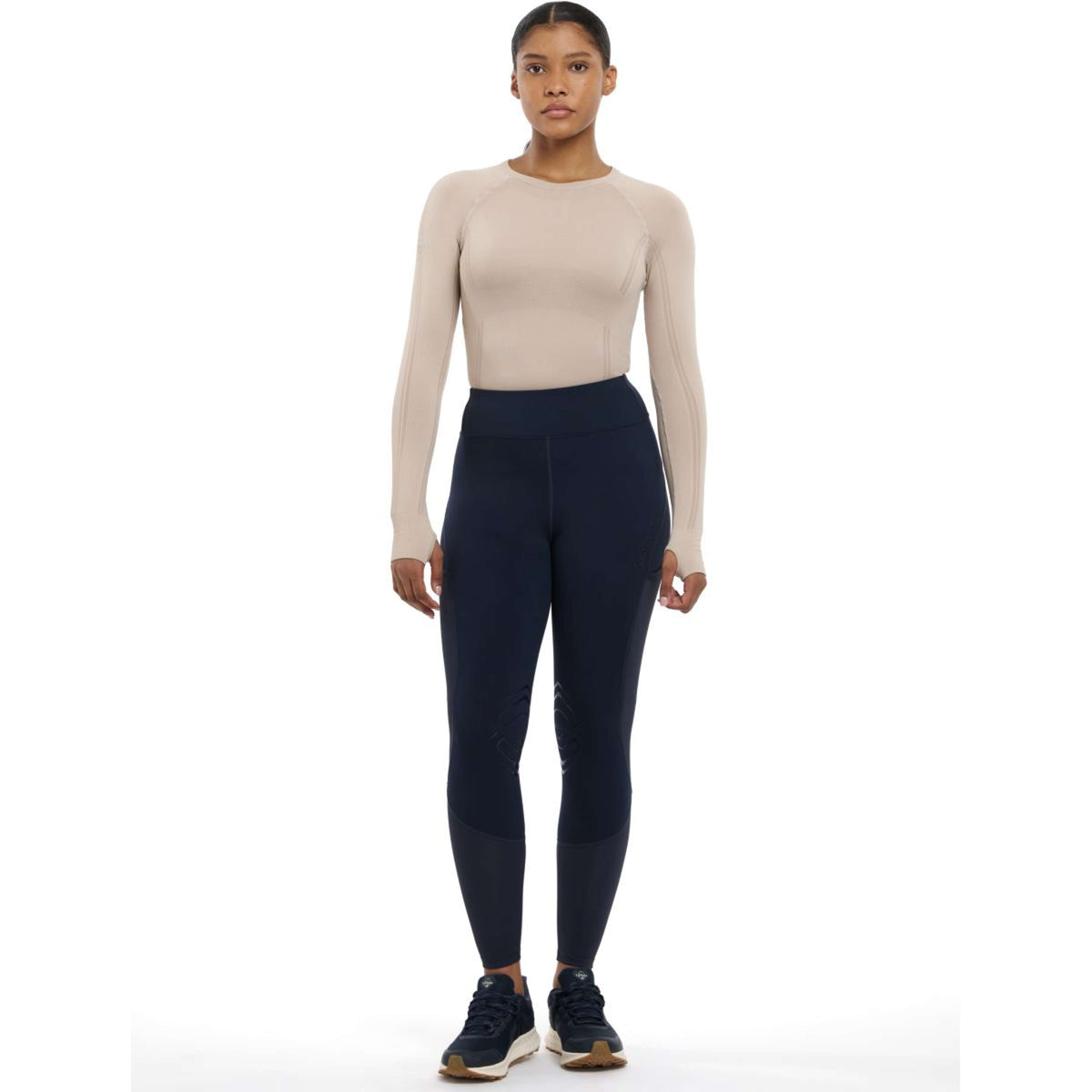 LeMieux Legging d'Équitation Lydia Mesh Marin