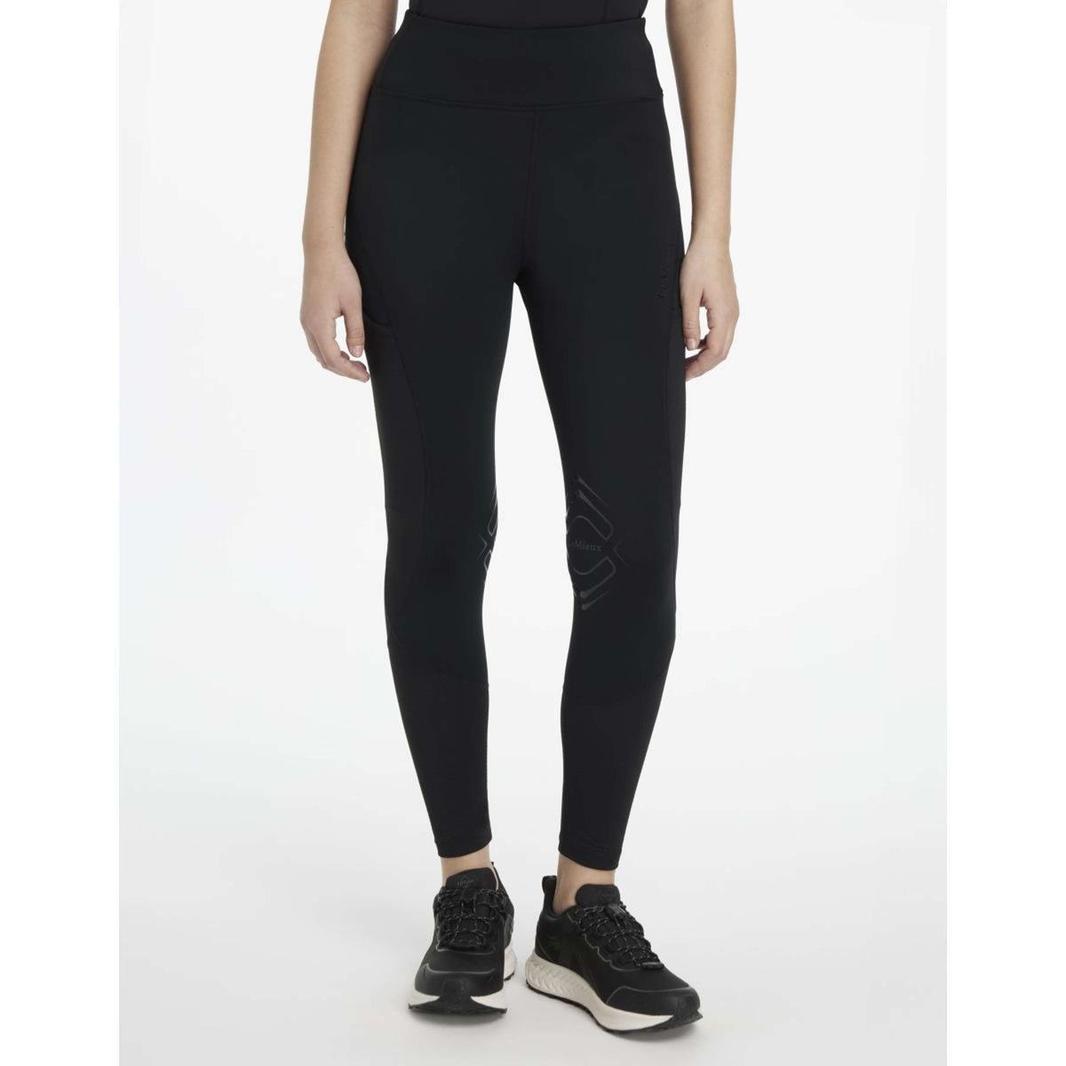 LeMieux Legging d'Équitation Lydia Mesh Noir