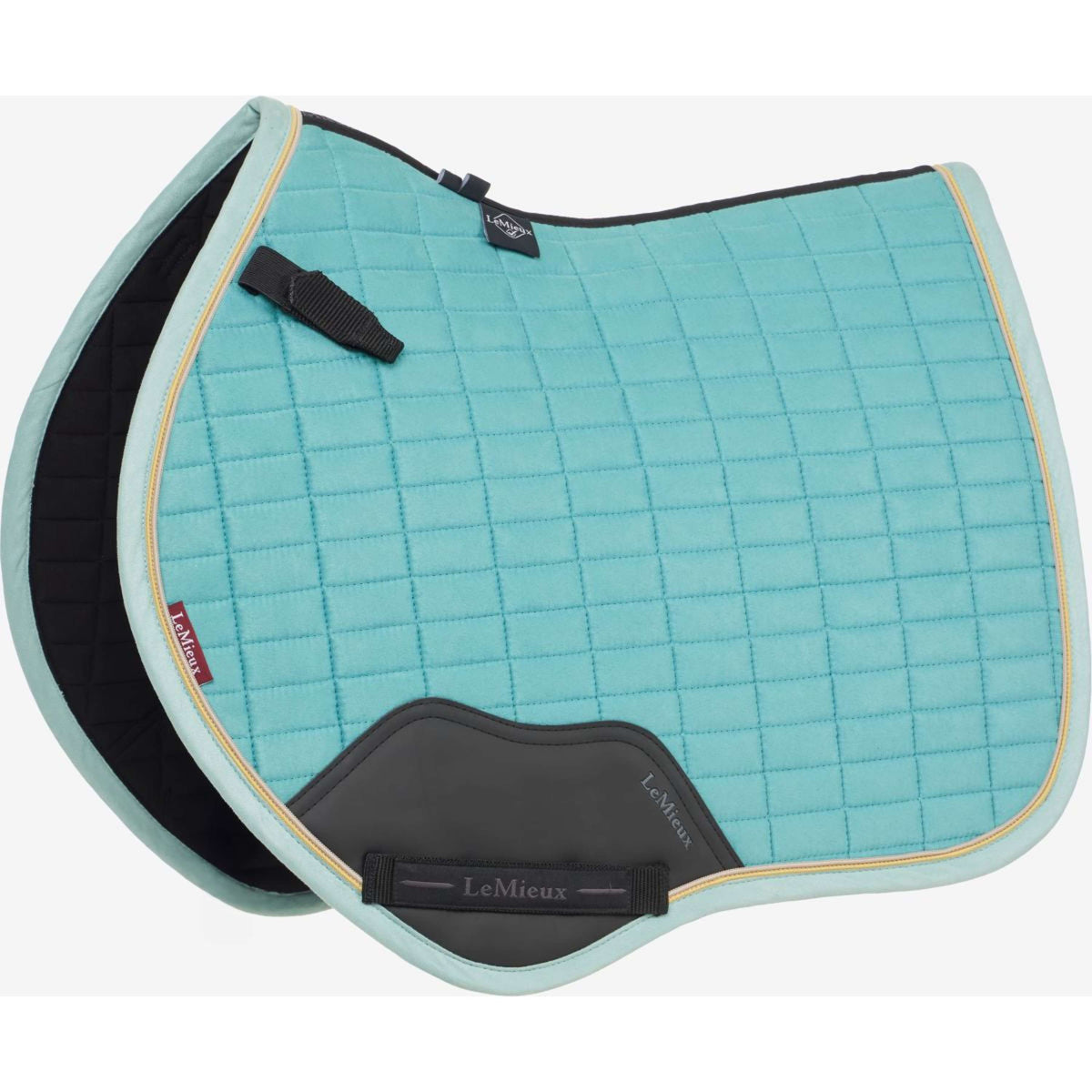 LeMieux Tapis de Selle Suede Mini de Saut Lagoon