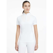 LeMieux T-shirt de Concours Sophia Pleated Blanc