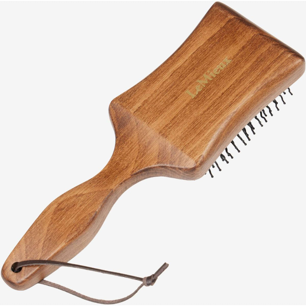LeMieux Brosse Queue et Crinière Artisan Marron
